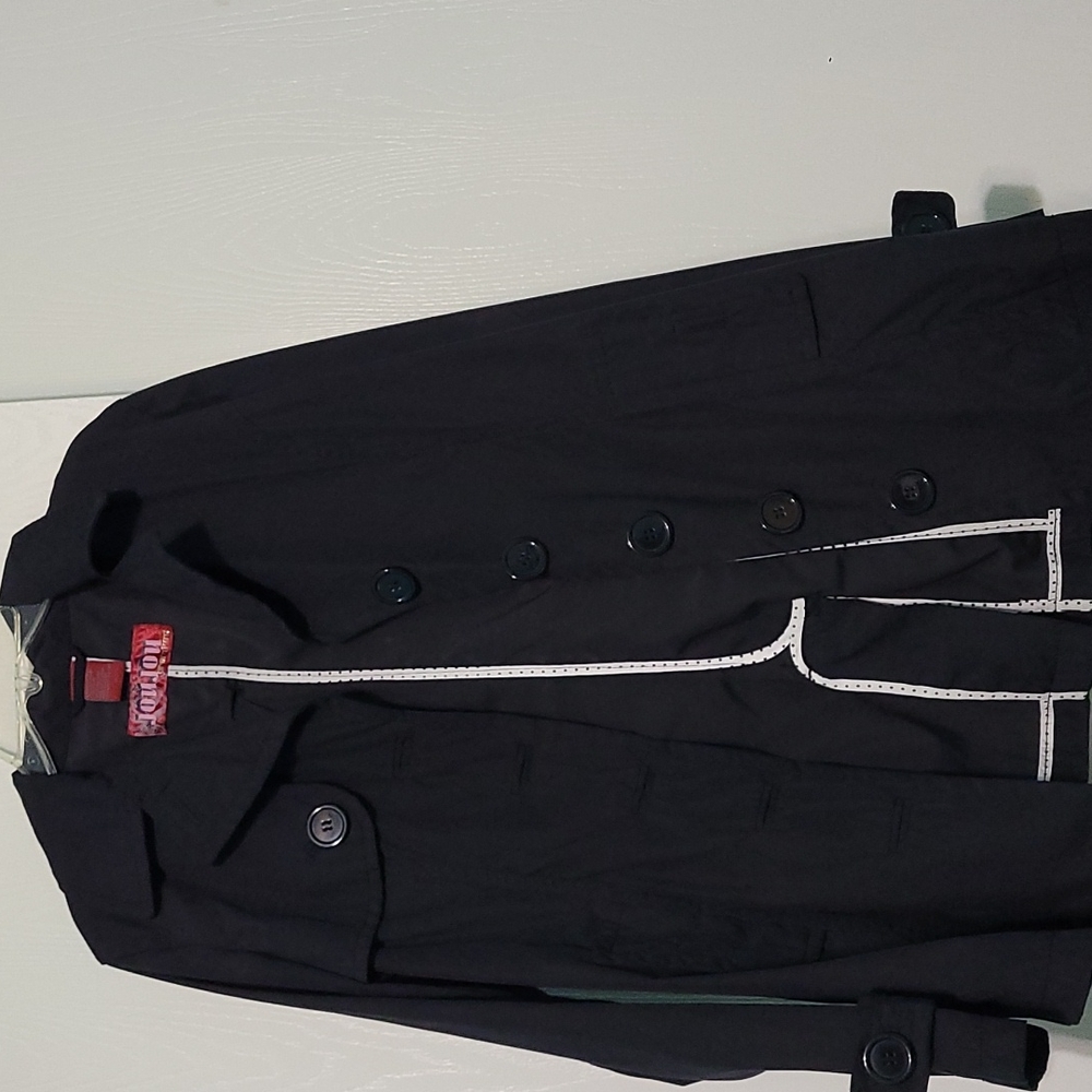 Black trench coat